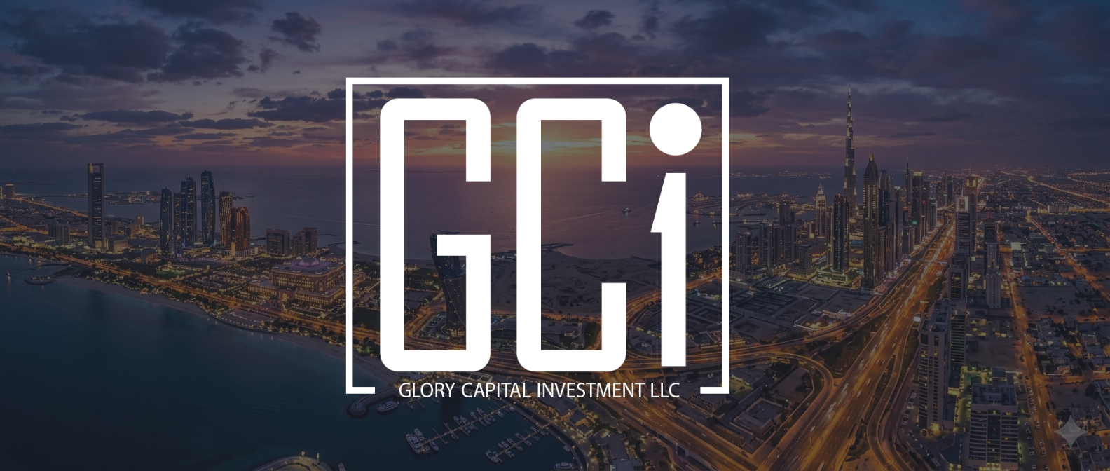 GCI logo over a sunset city skyline banner.