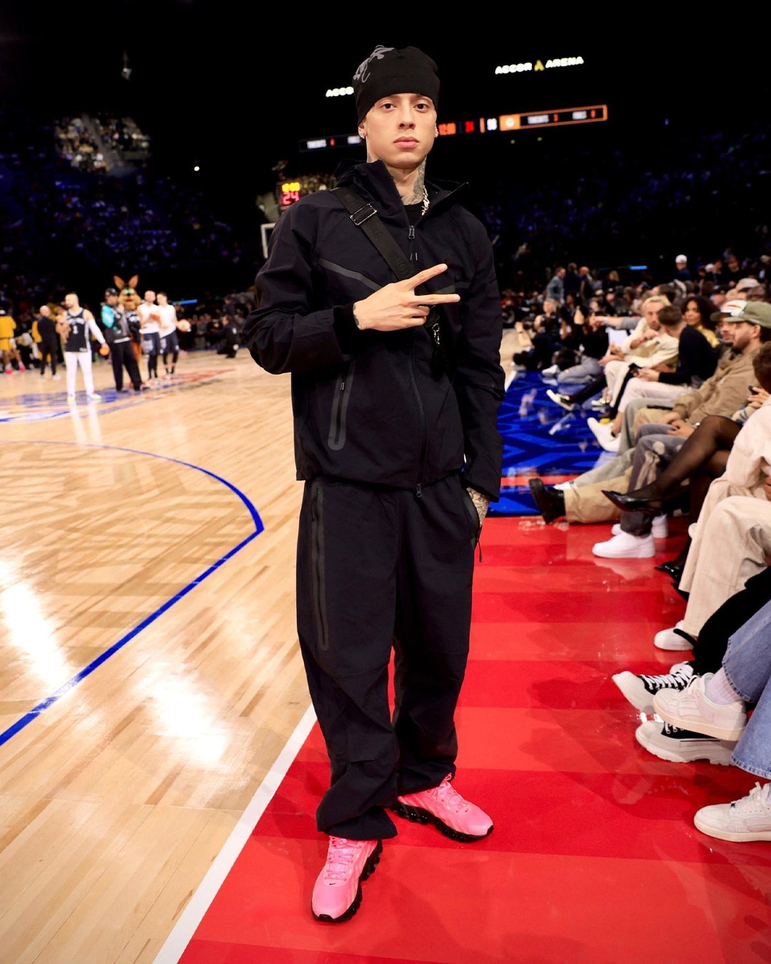 Central Cee wearing Nike Air Max Dn8 sneakers