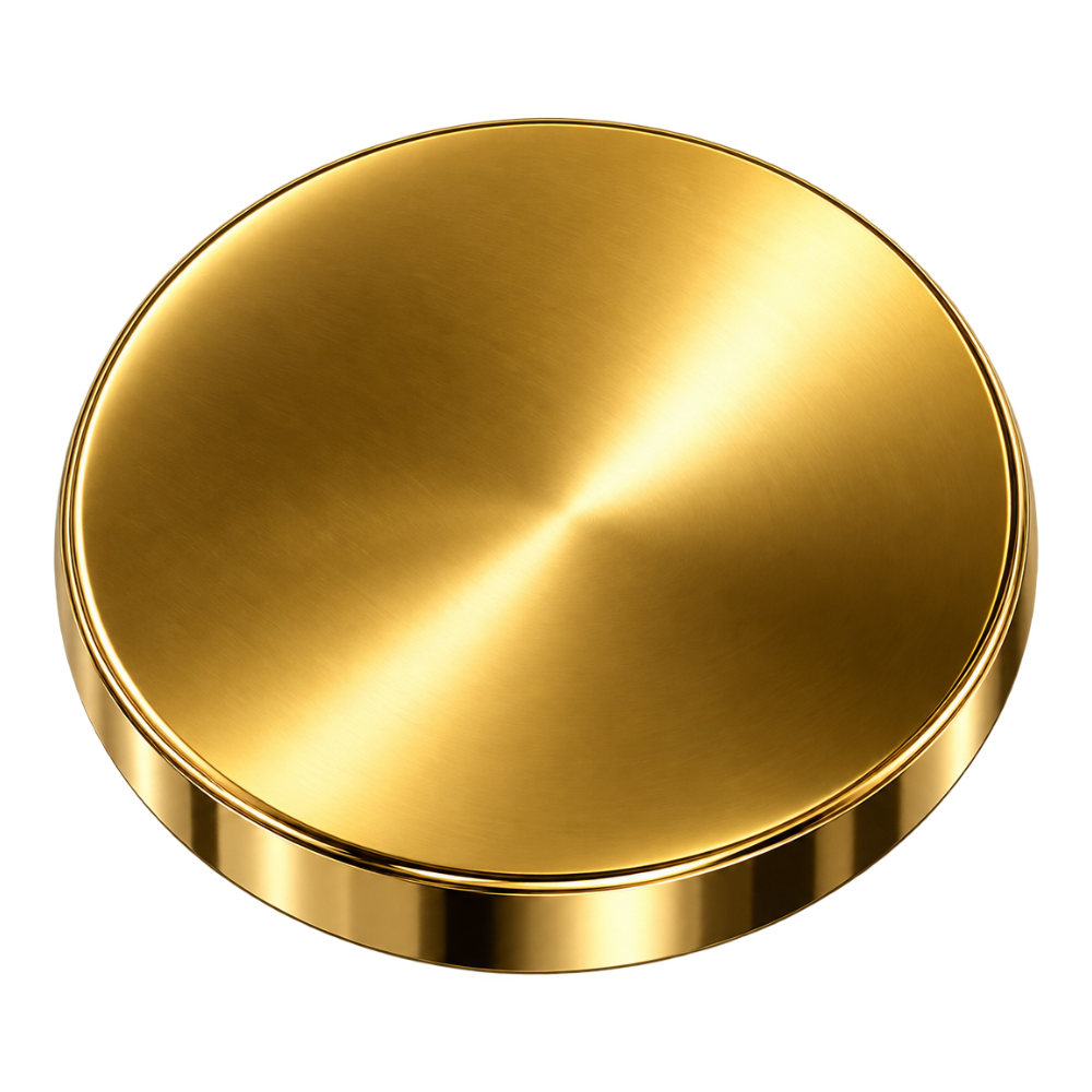 Gold finish
